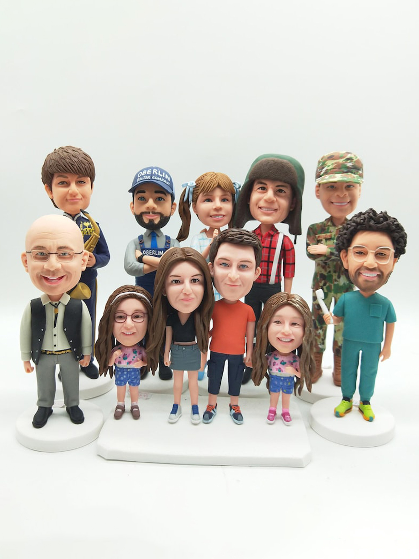 Customized Personalized Shaking Head Figurines: Personalized Pastor Gifts